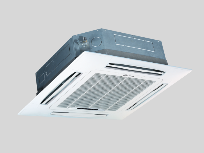 Linha TVR II  Evaporadoras tipo Cassete 4 vias.webp